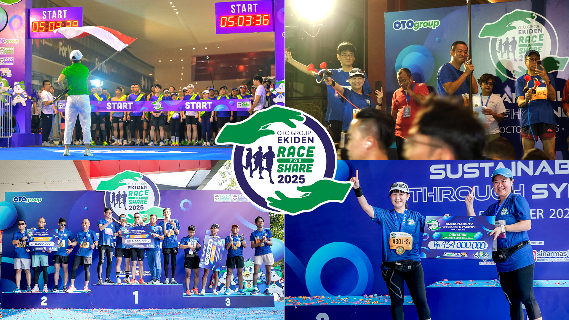 Charity Run  “OTO Ekiden: Race for Share” Ke-11, Bukti Komitmen Keberlanjutan dan Semangat Berbagi dari OTO Group